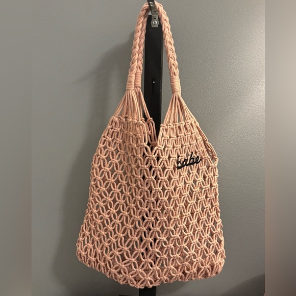 Handbags - Boho Macrame Beach Bag